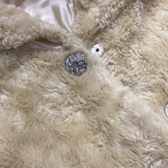 FAUX FUR SATIN LINED DRESSY OVERCOAT FOR ANY FORMAL OCCASION by VENEZIA - Picture 14 of 14